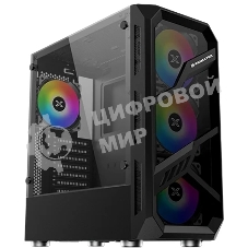 Компьютерный корпус Xigmatek Lamiya EN40016 ATX, USB 3.0x1+USB 2.0x2, Front & Left TG, 4PCS X24A Fan, Galaxy II Fan Control Box & Remote (748113)