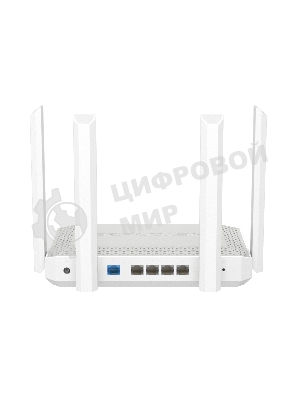 Гигабитный интернет-центр Netcraze Hopper 4G+ (NC-2312) с модемом 4G+, двумя слотами для SIM-карт, Mesh Wi-Fi 6 AX3000, 5-портовым Smart-коммутатором и многофункциональным портом USB 3.0