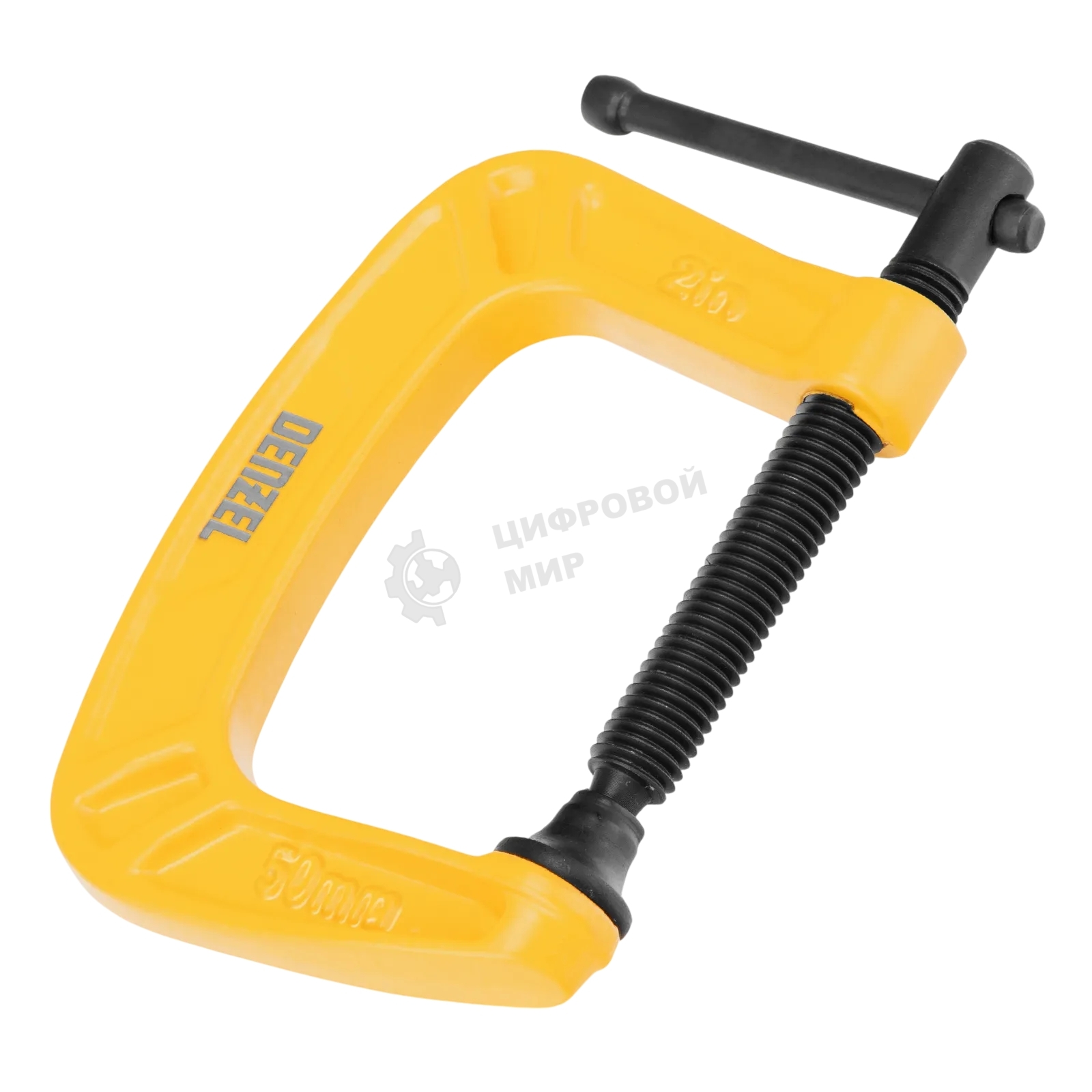 Струбцина Denzel G-образная, усиленная, 50 мм