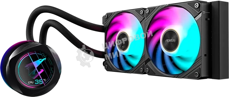 Кулер для процессора Gigabyte MULTI SOCKET GP-AORUS WATERFORCE X II 240