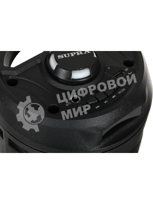 Акустическая система SUPRA SMB-330, 20Вт, с караоке, Bluetooth, FM, USB, черный