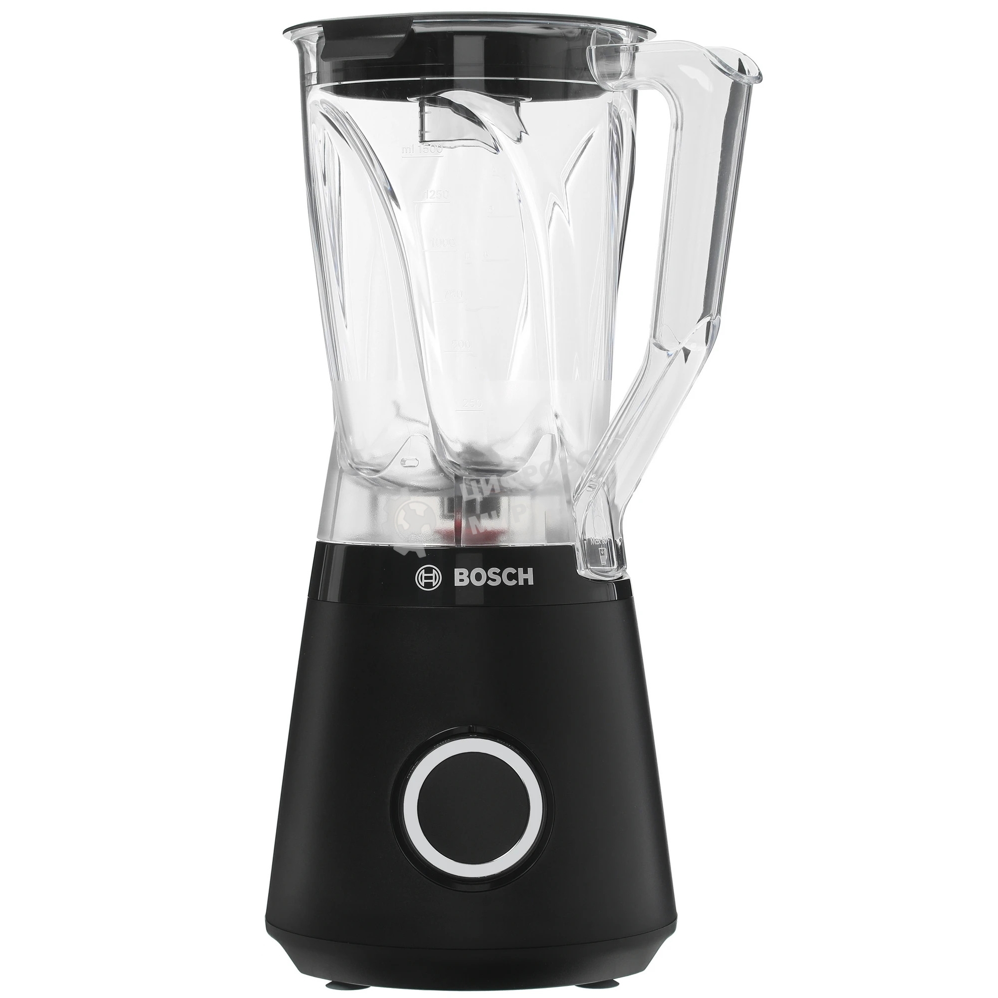 Блендер стационарный Bosch MMB6141B черный, 1200 Вт, 2 скорости