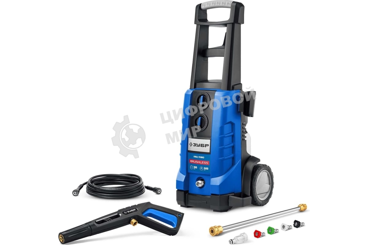 Мойка высокого давления Зубр 180 Атм, 2300 Вт, Профессионал