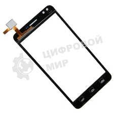 Сенсорное стекло (тачскрин) для Prestigio Muze C3 MultiPhone 3504, черное