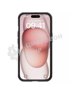 Чехол Super Frosted Shield Pro, черный, (AP IP15)