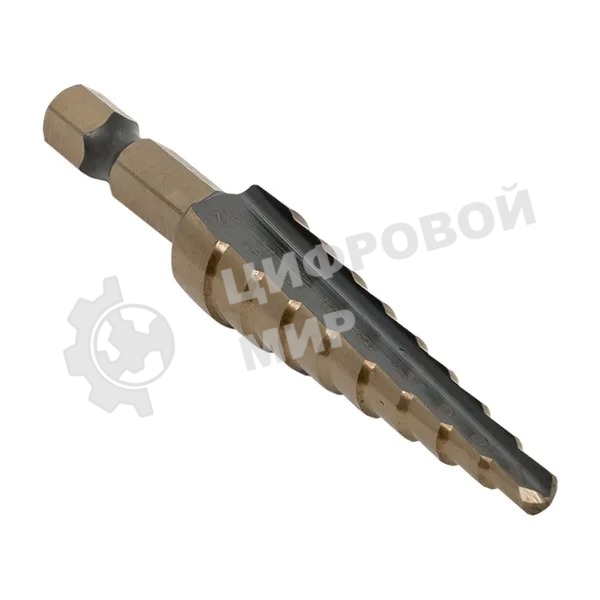 Сверло ступенчатое ST-4-12/1 HSS (9 ступ.)