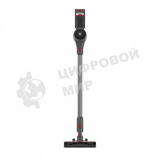 Пылесос вертикальный BQ VCA0103H серый, 2 в 1 вертикальный и компактный/технология циклон, эффективный сбор пыли и простота экплуатации/Quiet performance, низкий уровень шума/до 30 мин непрерывной работы/для эффективной уборки удобный индикатор зарядки и 