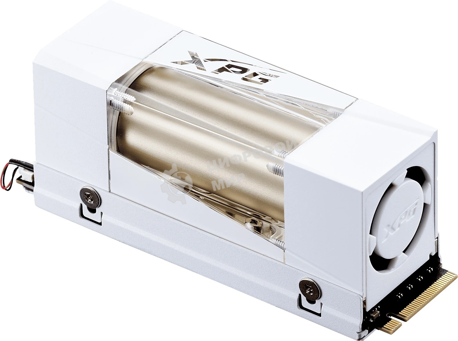 Накопитель SSD ADATA XPG MARS 980 STORM, 2Tb, PCIe 5.0 x4, M.2 2280, NVMe, R/W 14000/13000, с радиатором