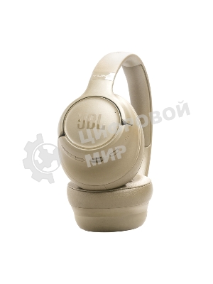 Беспроводные/проводные наушники JBL Tune 730BT бежевый, полноразмерные, Bluetooth + проводной, быстрая зарядка