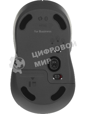 Комплект клавиатура+мышь Logitech MK950 беспроводной, USB, графитовый/чёрный