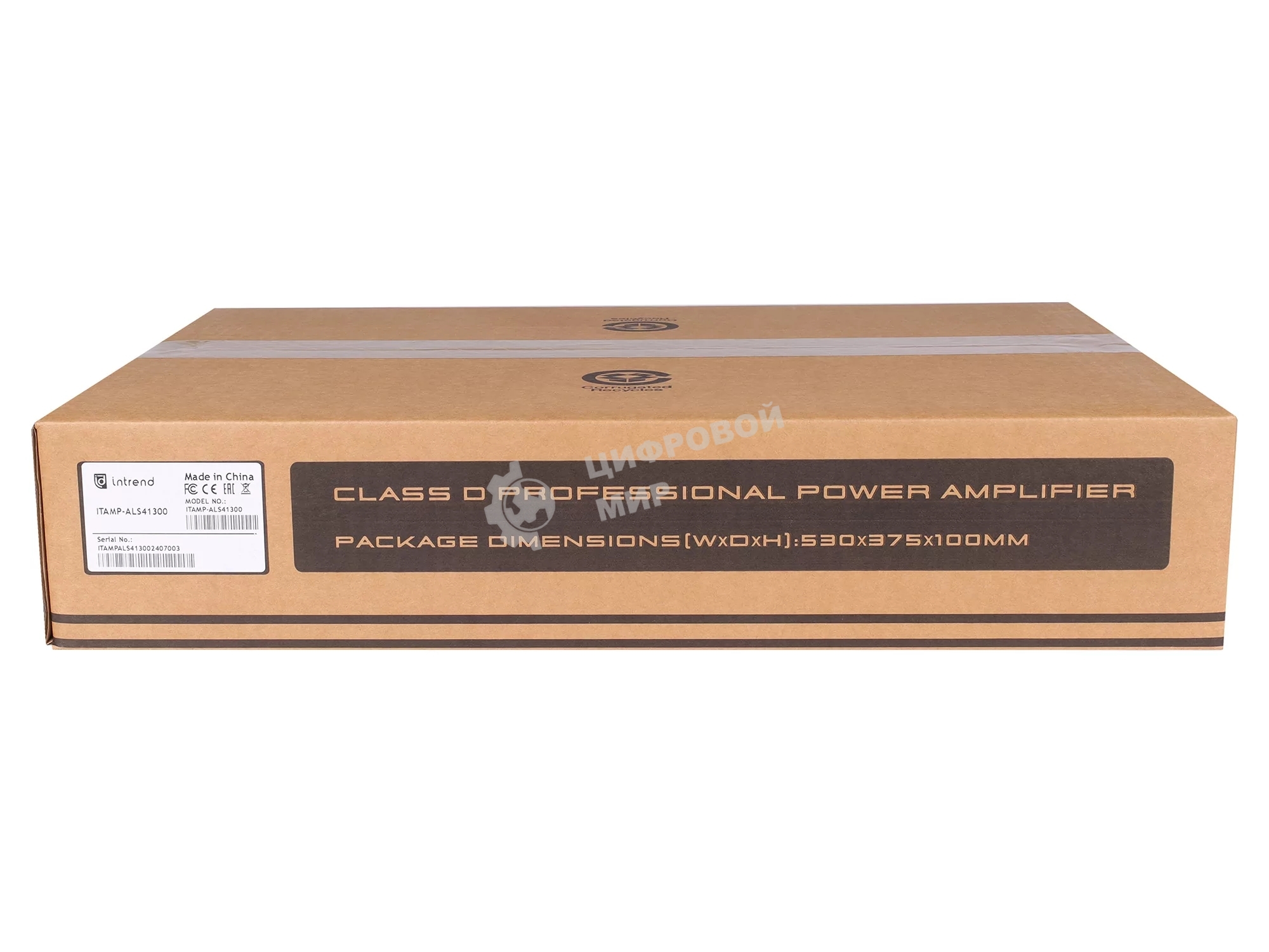 Усилитель Intrend ALS 41300 Четырехканальный, 4х1300Вт/8Ом, 4х2100Вт/4Ом, 2х4200Вт/8Ом