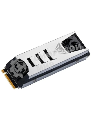 Накопитель SSD Patriot PV553, 4Tb, PCIe 5.0 x4, M.2 2280, NVMe, R/W 12400/11800, с активным охлаждением