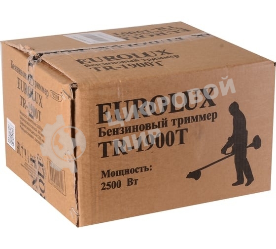 Бензиновый триммер EUROLUX TR-1900T 1900Вт 2-х тактный объем бака 51.7см3