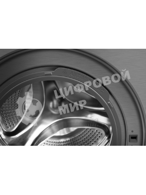Стиральная машина Weissgauff WM 58411 Direct Drive Inverter Premium Steam Grey серая, загрузка фронтальная 11кг, 1400 об/мин., класс: A+++