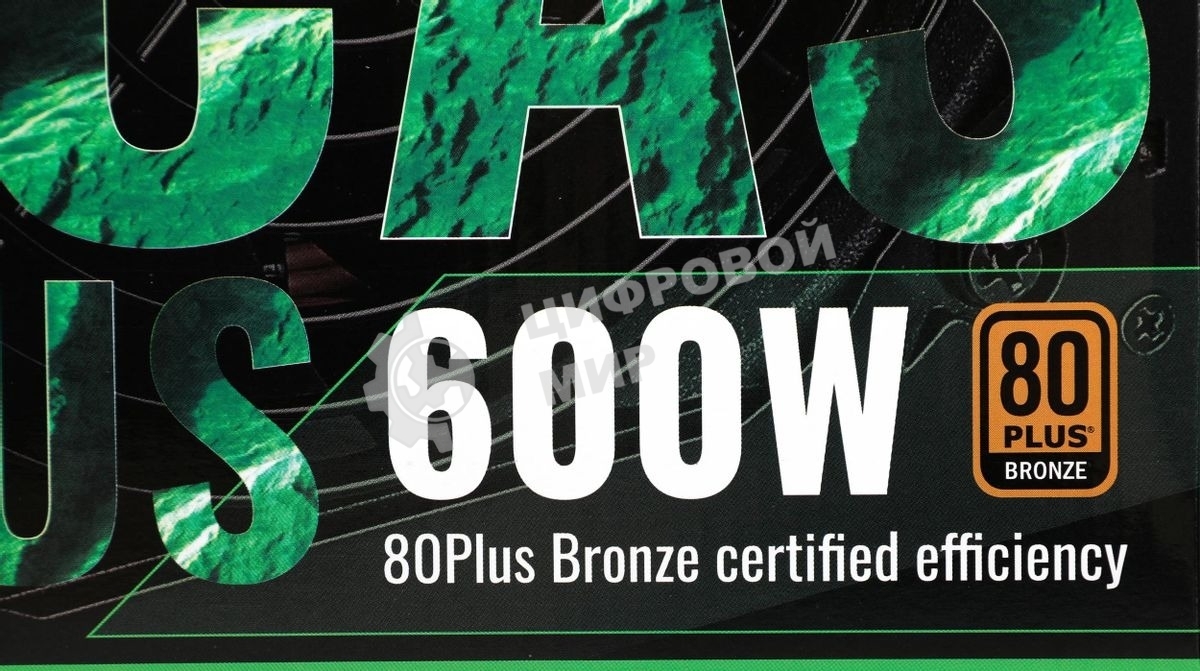 Блок питания Aerocool/Formula KCAS PLUS 600W, 600Вт, 80 PLUS Bronze, 120мм, черный