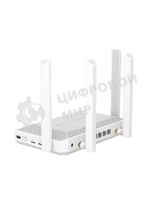 Гигабитный интернет-центр Netcraze Hopper 4G+ (NC-2312) с модемом 4G+, двумя слотами для SIM-карт, Mesh Wi-Fi 6 AX3000, 5-портовым Smart-коммутатором и многофункциональным портом USB 3.0