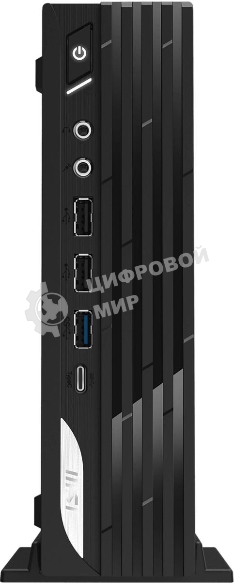 Мини ПК MSI Pro DP21 14M-1087XRU i3 14100 (3.5) 16Gb SSD 512Gb UHDG 730 без ОС GbitEth WiFi BT 120W черный (9S6-B0A431-1087)