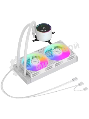 Система жидкостного охлаждения Coolleo ICE Fairy DIG 240 LITE WH (DIG-240-LITE-WH)