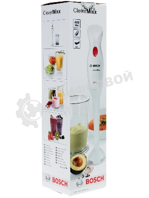 Блендер погружной Bosch MSM14100 белый, 400 Вт, 1 скорость