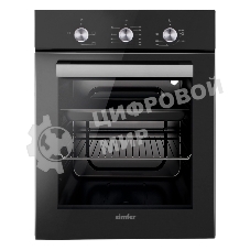 Духовой шкаф электрический Simfer B4EB14006 черный