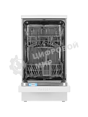 Посудомоечная машина HOTPOINT HFS 1C57, белый, 44.8 см, 10 компл., 49 дБ, класс A