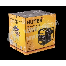 Электрогенератор бензиновый инверторный Huter DN1450i, 1.3 кВт, 96 дБ, 12.42 кг