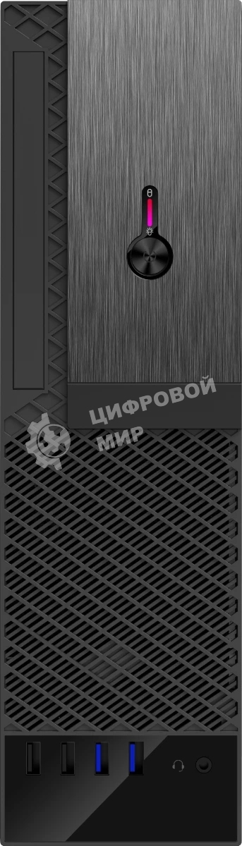 Компьютерный корпус с блоком питания 300Вт. Foxline FL-1001 mATX case, black, w/PSU TFX 300W, w/2xUSB2.0+2xUSB3.0, w/1xcombo audio, w/pwr cord, w/ 8cm FAN