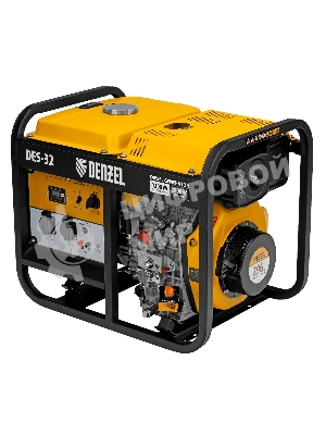 Генератор дизельный Denzel DES-32, 3.2 кВт, 110 дБ, 68.3 кг