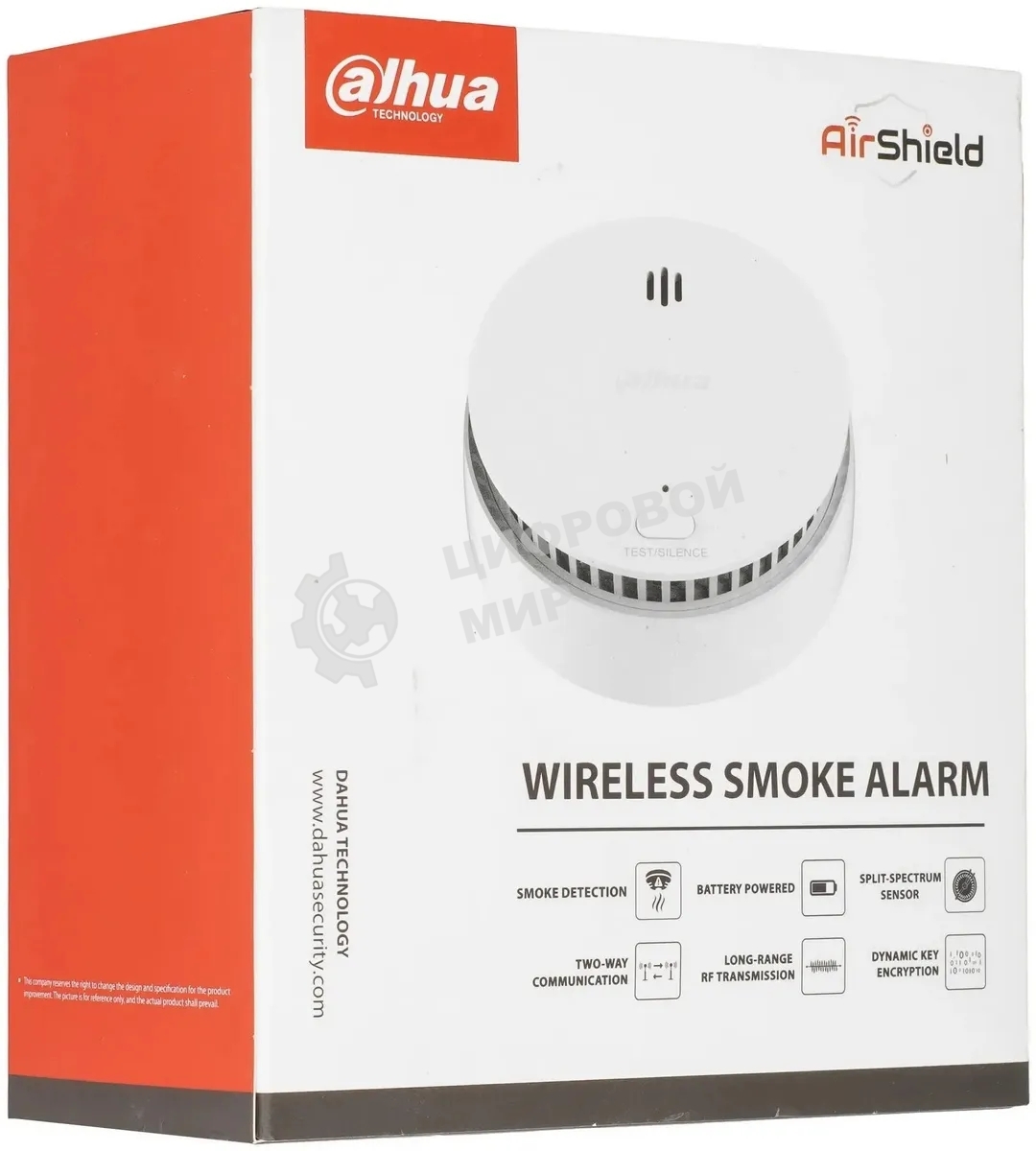 Датчик дыма Dahua DHI-HY-SA21A-W2(868), белый