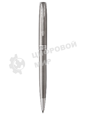 Ручка шариковая Parker Sonnet Core K526 (CW1931512) Stainless Steel CT, M, черные чернила, подарочная коробка