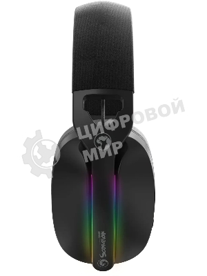 Гарнитура Marvo Pulz 70S Gaming Headset чёрный, проводная, USB, 7.1 Surround, RGB-подсветка