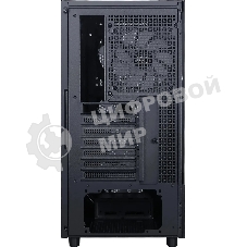 Компьютерный корпус Accord 3602 черный без БП ATX 2xUSB3.0 1xUSB3.1 audio bott PSU