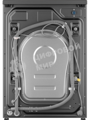 Стиральная машина Weissgauff WM 58411 Direct Drive Inverter Premium Steam Grey серая, загрузка фронтальная 11кг, 1400 об/мин., класс: A+++