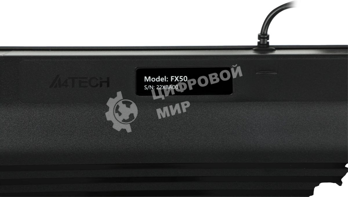 Клавиатура проводная A4Tech Fstyler FX50, USB, серый