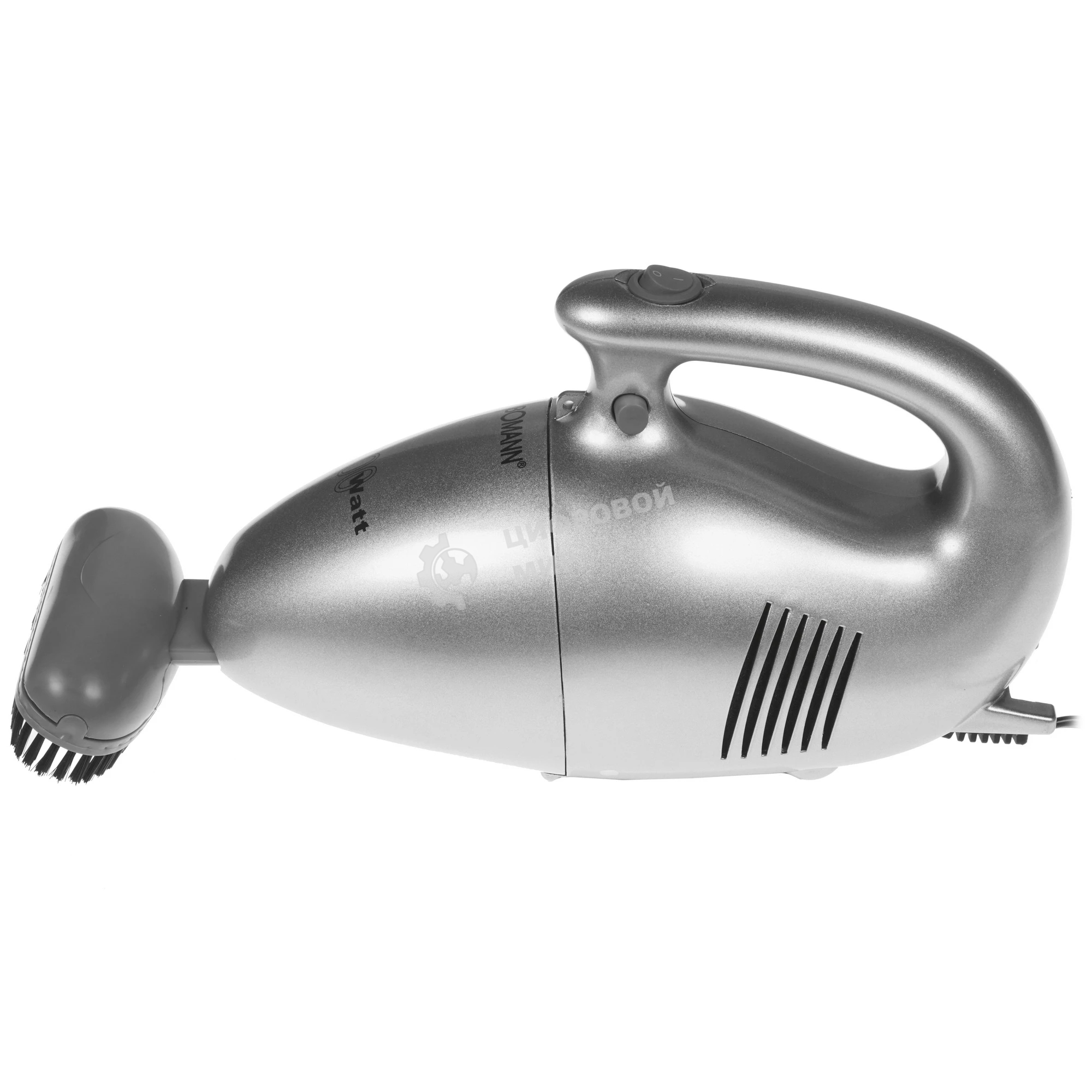 Пылесос Bomann CB 947 silber серебристый/серый, 400/700 Вт, уборка сухая, пылесборник контейнер 0.8 л