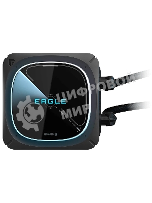Жидкостная система охлаждения Gigabyte Eagle 360 ARGB черный, алюминий/медь, 2000 об/мин, 37.6 дБ, 4 pin