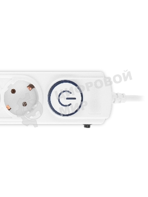 Сетевой фильтр Ippon BK-6-EU-3-10-W 3 м, 6 розеток, белый, коробка