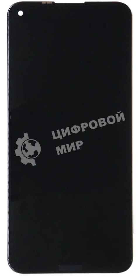 Дисплей для Nokia 3.4, черный