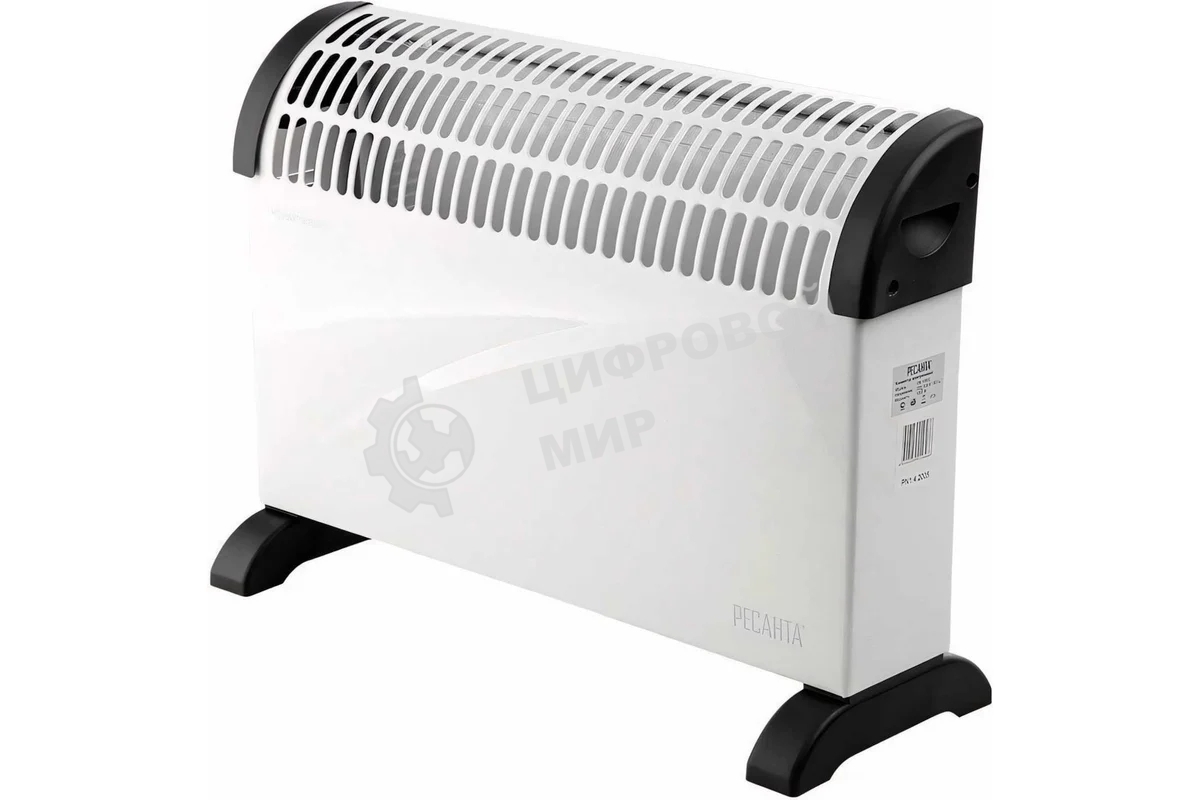 Конвектор электрический Ресанта ОК-1500С белый, 1500 Вт, 20 м2, термостат