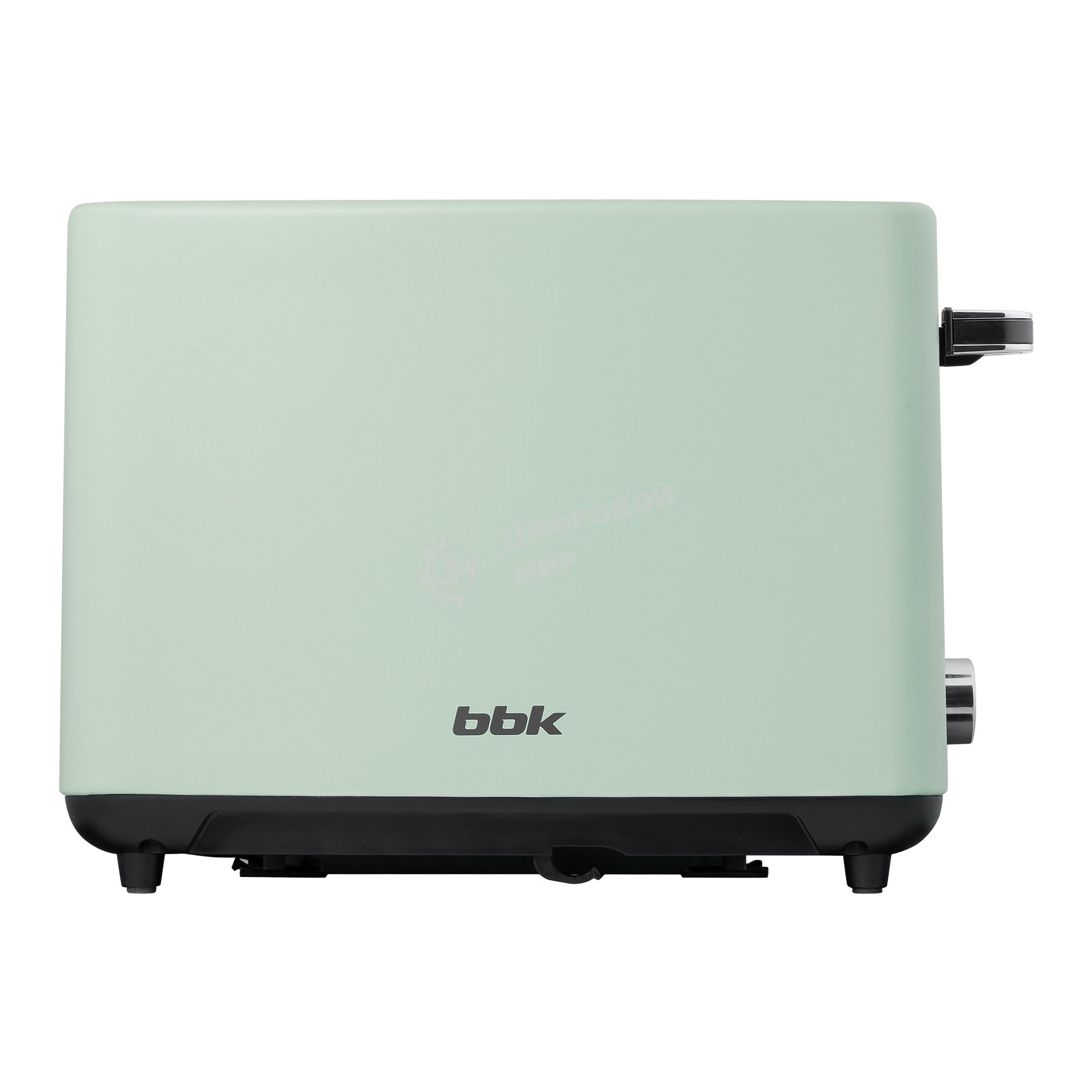 Тостер BBK TR85 серо-зеленый