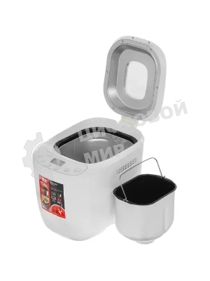 Хлебопечка Mystery MBM-1211 белый, 650 Вт, программ - 12 шт, вес выпечки - 1 кг