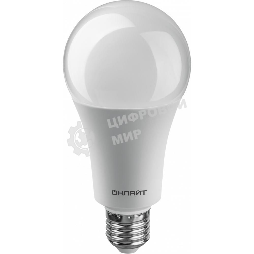Лампа светодиодная ОНЛАЙТ 61954 OLL-A60-25-230-4K-E27 25 Вт