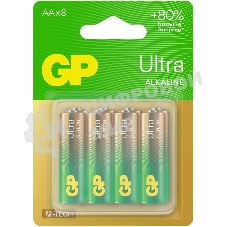 Батарея GP Ultra 15AUA21-2CRSBC8 AA (8шт) блистер