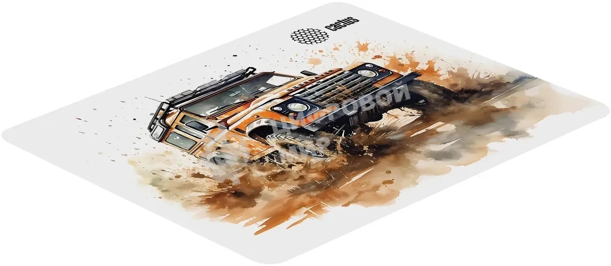 Коврик для мыши Cactus Jeep 250x200x3мм (CS-MP-D11S)