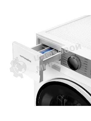 Стиральная машина Kuppersberg WM 480 W, отдельностоящая, 8 кг, 15 программ, 1400 об/мин, пар, дозагрузка белья, отложенный старт, предварительная стирка, LED дисплей, энергоэффективность А+++, белый
