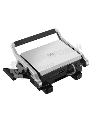 Гриль электрический BQ GR3010 черный/стальной