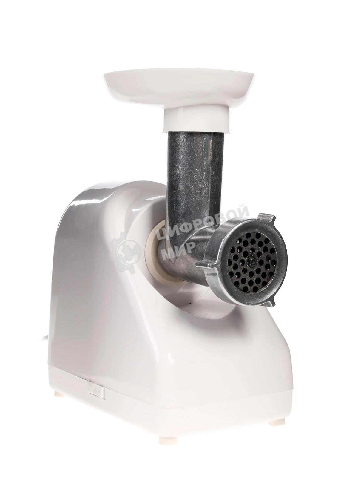 Мясорубка электрическая Белвар КЭМ-36/220-4-30 белый, 1000 Вт, 0.6 кг/мин, реверс, защита от перегрузки, насадки - 5