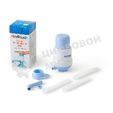 Помпа для 19л бутыли Hotfrost A6 механический, голубой/белый