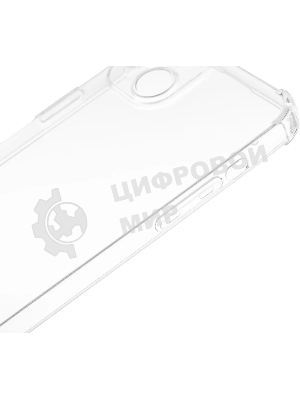 Чехол (клип-кейс) BoraSCO для Apple iPhone 15 Plus прозрачный