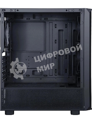Компьютерный корпус Accord 3602 черный без БП ATX 2xUSB3.0 1xUSB3.1 audio bott PSU
